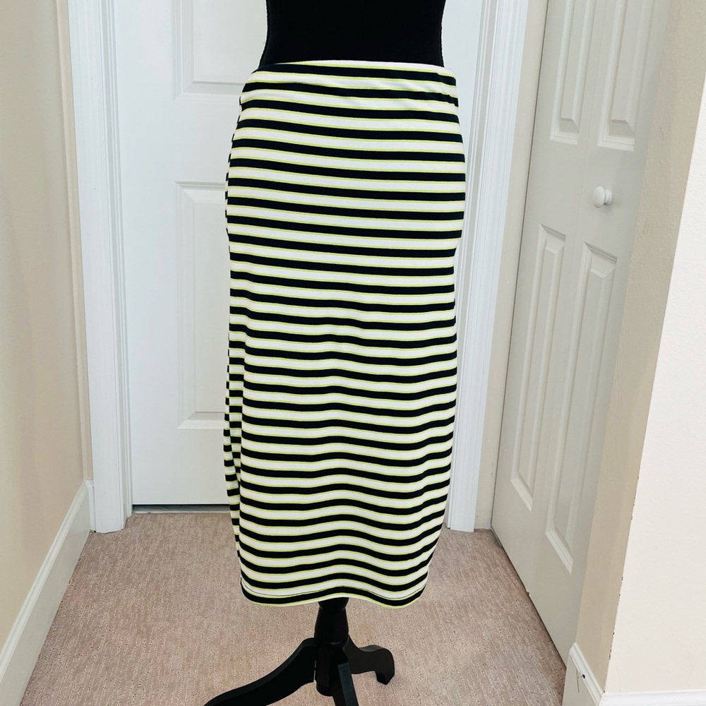 Cotton On Striped Fold Over Skirt